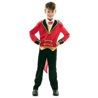 Costume de dompteur rouge pour enfant