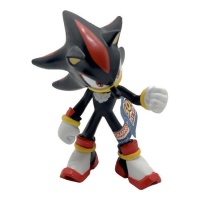 Figurine pour gâteau Shadow de Sonic de 9 cm