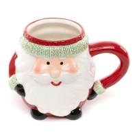 Tasse du Père Noël de 15,5 x 10,2 x 10,4 cm