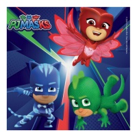 Serviettes PJ Masks de 16,5 cm - 20 unités