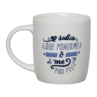 Tasse de 350 ml Je ne savais pas quoi mettre et j'ai mis du bonheur