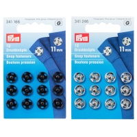 Boutons-pression de 1,1 cm - Prym - 12 paires