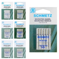 Aiguilles pour machine à coudre microtech - Schmetz - 5 unités