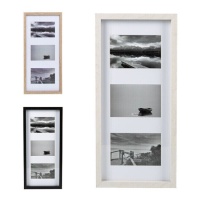 Cadre multifoto Paysages pour 3 photos de 10 x 15 cm - DCasa