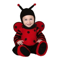 Costume de coccinelle avec capuche pour bébé