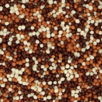 Mini perles croustillantes aux trois chocolats de 175 g - FunCakes