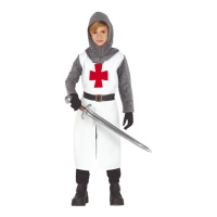 Costume de chevalier de l'ordre des Templiers pour enfant