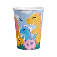 Gobelets Dino Friends de 236 ml - 8 pièces