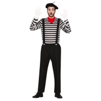 Costume de mime pour homme