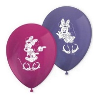 Ballons en latex de Minnie Mouse - Procos - 8 unités