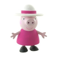 Figurine pour gâteau de Grand-mère Pig de 7 cm - 1 unité