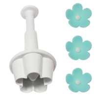 Découpe-fleur avec éjecteur de 2,5 cm - PME - 1 unité