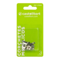 Fermoirs pour attaches de 2,2 cm - Castelltort - 3 pcs.