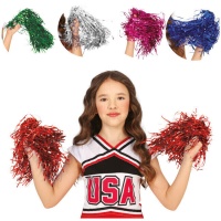 Pompons de cheerleader pour enfants - 2 unités