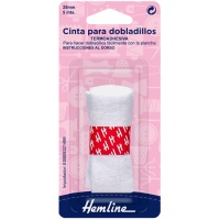 Bande thermocollante double face de 2,5 cm - Hemline - 5 m