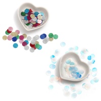 Paillettes en cercles de 1,2 cm - 5 g