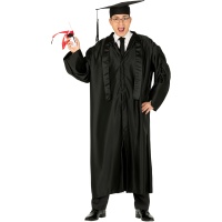 Costume de diplômé noir pour jeunes