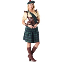 Costume d'écossaise Braveheart pour femme