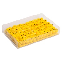 Petit poussin jaune de 4 cm - Dekora - 48 unités