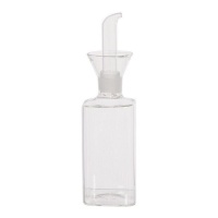 Huilier de 220 ml transparent anti-goutte