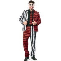 Costume de harlequin en costume pour homme