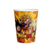 Gobelets Dragon Ball de 250 ml - 8 unités