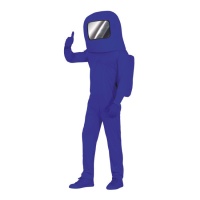 Costume d'astronaute bleu pour les jeunes