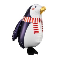 Ballon pingouin de 42 x 29 cm - Partydeco