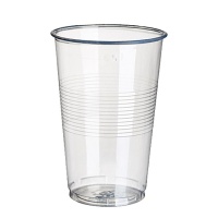 Verres en plastique transparent de 350 ml - 50 unités