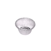 Emballage de 8 x 3,8 cm jetable pour flans - 7 unités