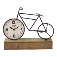 Horloge de table vélo avec base - DCasa