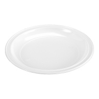 Assiettes en plastique de 20,5 cm - 10 unités