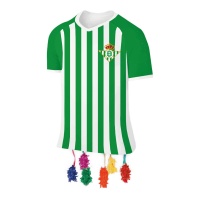 Piñata du Real Betis Balompié en forme de maillot de 65 x 46 cm