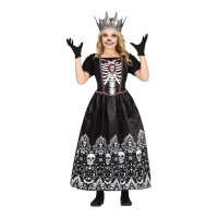 Costume de Catrina luxueux pour fille