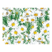 Papier pour découpage de marguerites de 50 x 70 cm - 1 unité