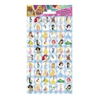 Autocollants de Princesses Disney - 1 feuille