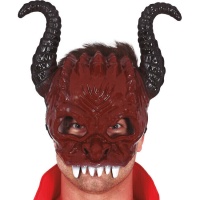 Demi-masque de diable