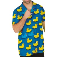 Chemise hawaïenne canards pour adulte