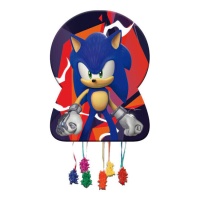 Piñata de Sonic Prime de 65 x 46 cm