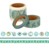 Washi tape d'animaux safari - 5 m