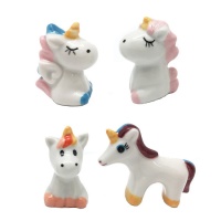 Figurines pour galette des rois Unicornios de 3 à 3,5 cm - Dekora - 50 unités