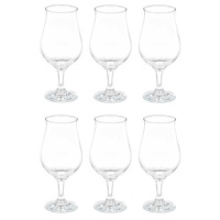 Verres à bière Wavy de 405 ml - 6 unités