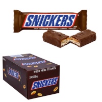 Snickers de chocolat au lait avec cacahuètes - 24 unités