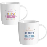 Tasse 350 ml Joyeux Anniversaire - 1 unité