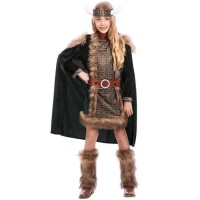 Déguisement de Viking norvégien pour fille