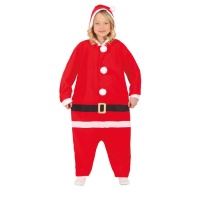 Costume de Père Noël avec capuche pour enfant