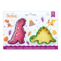 Coupeurs de dinosaures préhistoriques - Decora - 2 unités