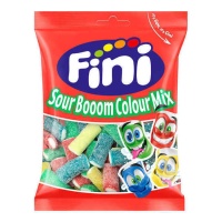 Réglisse en cubes de couleurs - Fini Geles bonbons Boom mélange de couleur - 90 gr