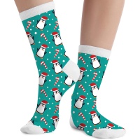 Chaussettes de pingouins et cannes - 1 paire