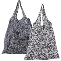 Sac en tissu imprimé animal pliable